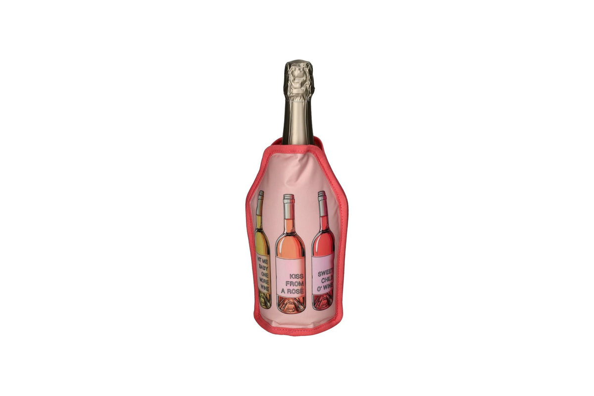 Fascia refrigerante per bottiglia vino con gel