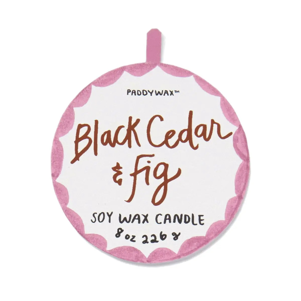 Candela Paddywax Tigre – Black Cedar & Fig