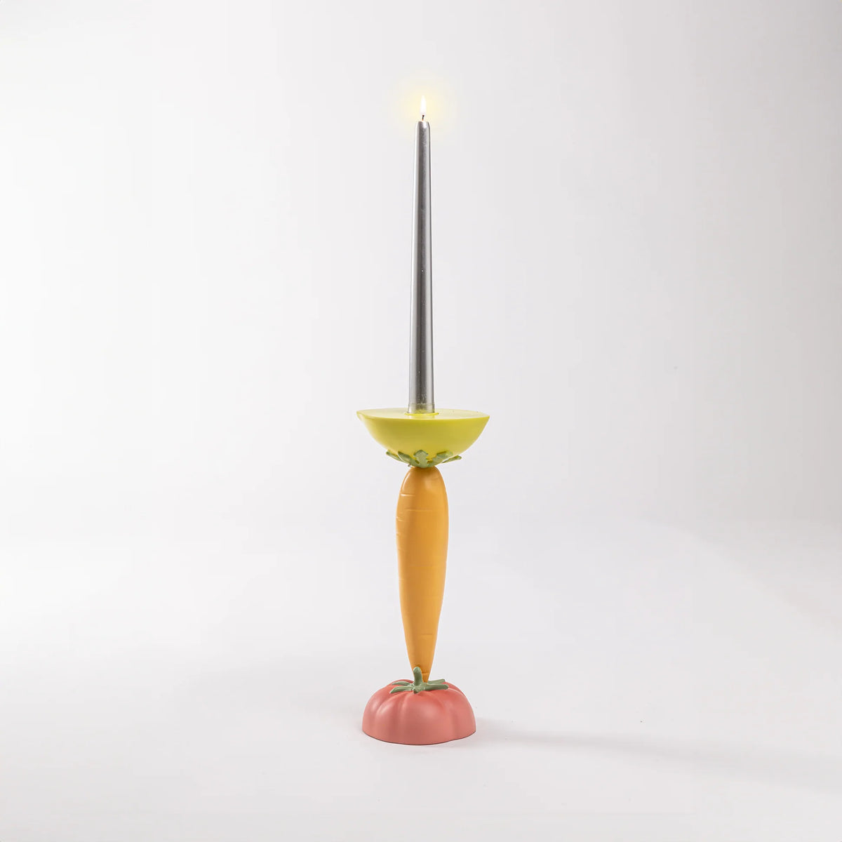 Portacandele Vitamin Carrot – Candeliere design Seletti