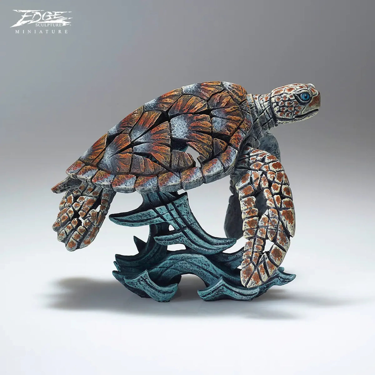 EDGE Sculpture – SEA TURTLE bust MINIATURE