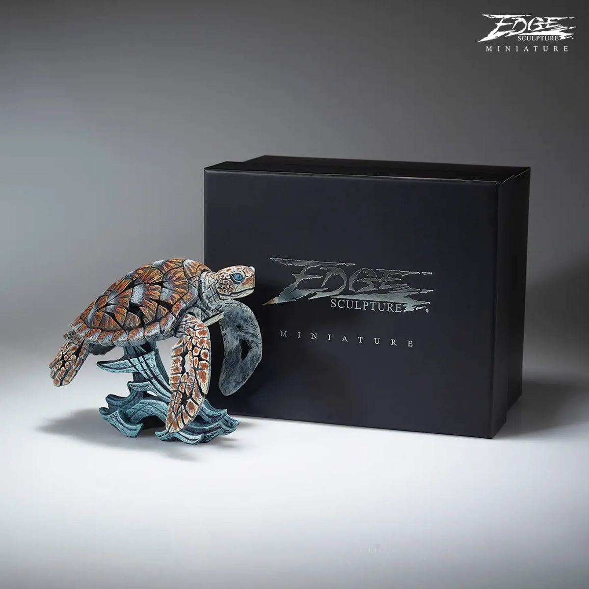 EDGE Sculpture – SEA TURTLE bust MINIATURE