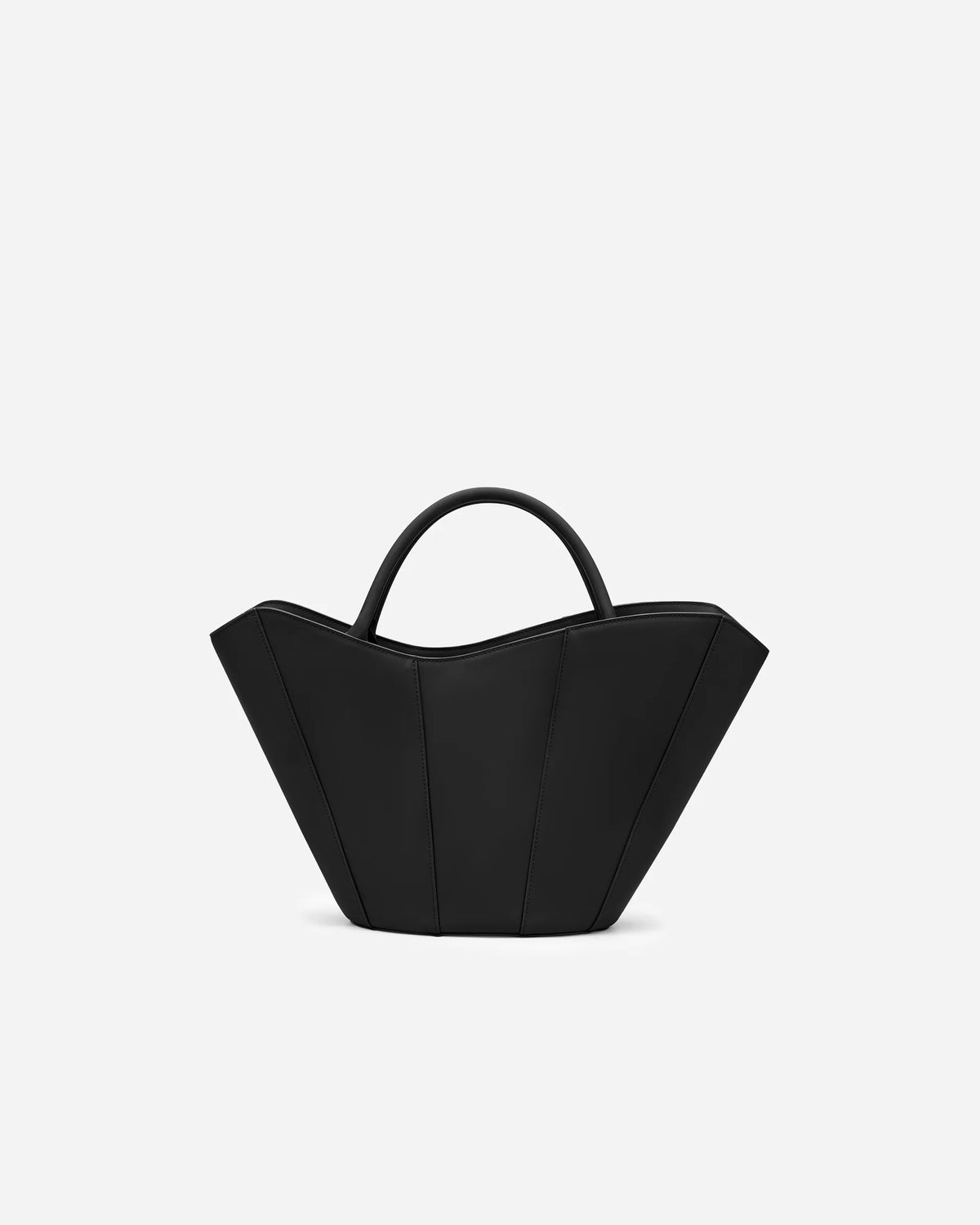 Josefine Tote – Borsa nera grande da spalla vegana Gaston Luga
