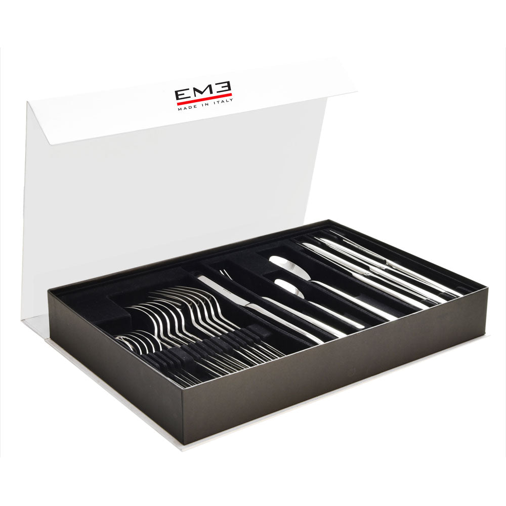 Etoile Chocolate – Set Posate 24 pz (Confezione panoramica a libro)