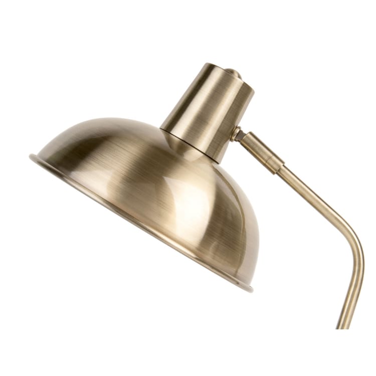 Lampada da tavolo Hood – Oro spazzolato