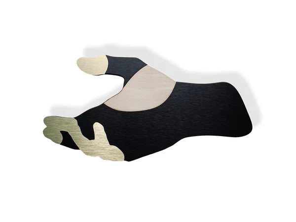 DES MAINS HABILES – SET DI 3 GANCI DA PARETE A FORMA DI MANO
