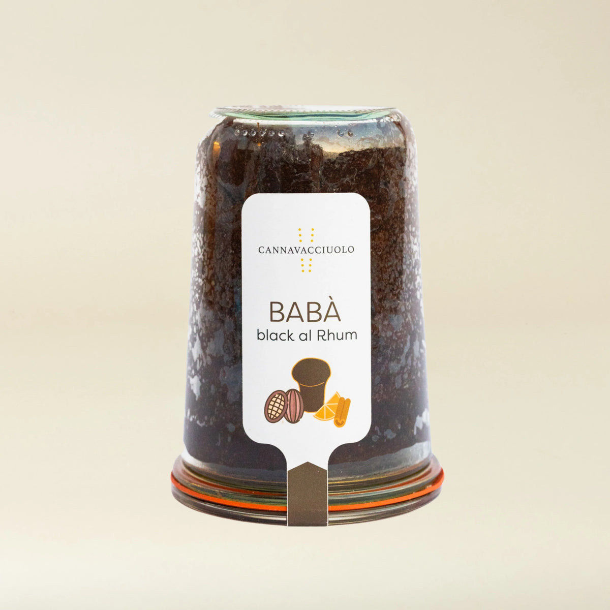 Babà Black al Rhum Cannavacciuolo