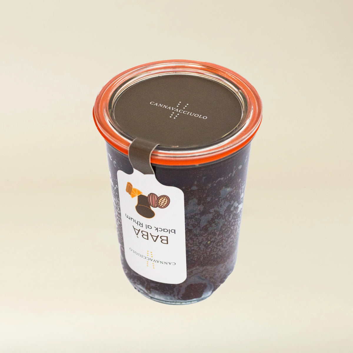 Babà Black al Rhum Cannavacciuolo