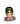 Vaso LADY in poliresina
