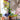 Set composizione floreale in vetro con kenzan - ikebana