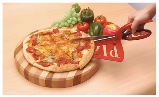 Taglia‑pizza a Forbice con Superficie di Servizio