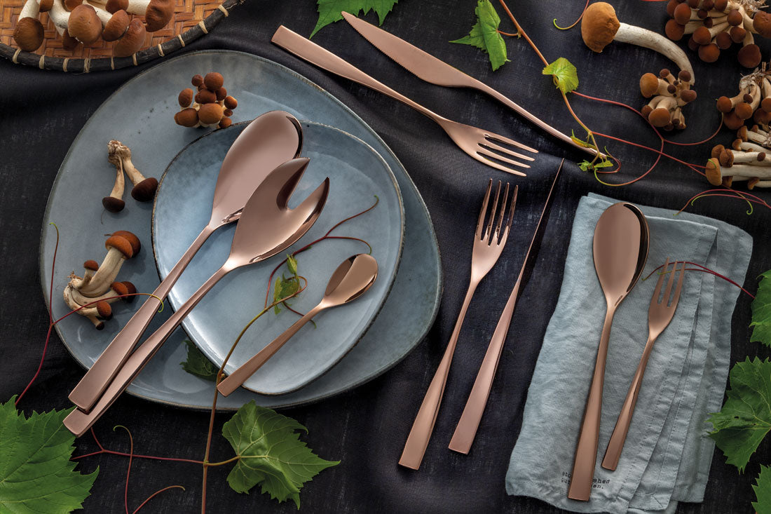 Etoile Chocolate – Set Posate 24 pz (Confezione panoramica a libro)