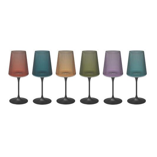 Set 6 Calici Magnetici SplitGlass Rainbow Collection