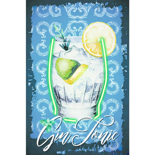 Quadro LED su tela Gin 40×60 cm – Palais Royal