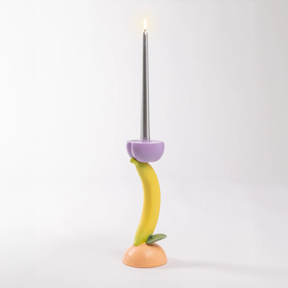 Seletti Candeliere Vitamin Banana – Portacandele design in resina
