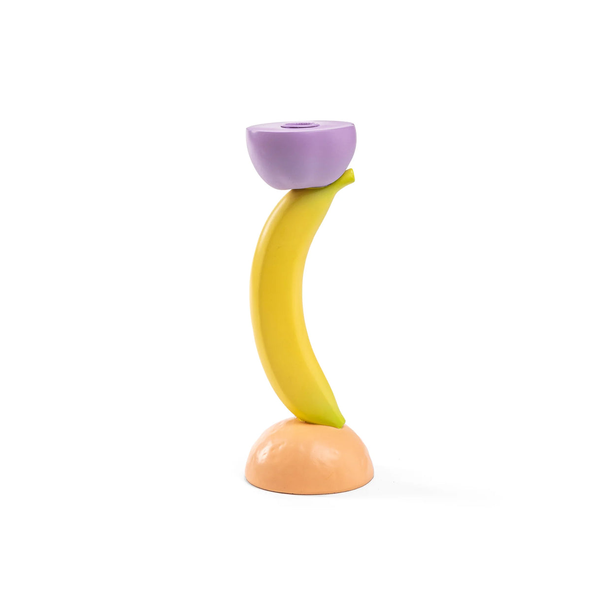 Seletti Candeliere Vitamin Banana – Portacandele design in resina