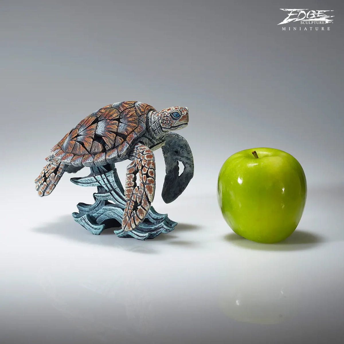EDGE Sculpture – SEA TURTLE bust MINIATURE