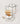 Set 2 tazze cappuccino con piattino Carte Blanche – bianco/nero