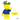 LEG-OMINO XL – GIALLO con MAGLIETTA BLU