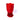 Vaso Spaghetti Fish Design - Rosso