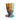 Twins C Vase 35 cm – Aqua / Brown – Gaetano Pesce | Fish Design