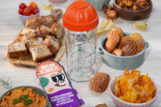 Set Shaker Aperitivo Cookut Apéro Cuisto – 9 Ricette Salate per Aperitivi
