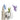Set 3 ganci da parete Buddy Pinpoint – multicolore