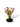 Forever – Scultura in resina, edizione oro & rossa