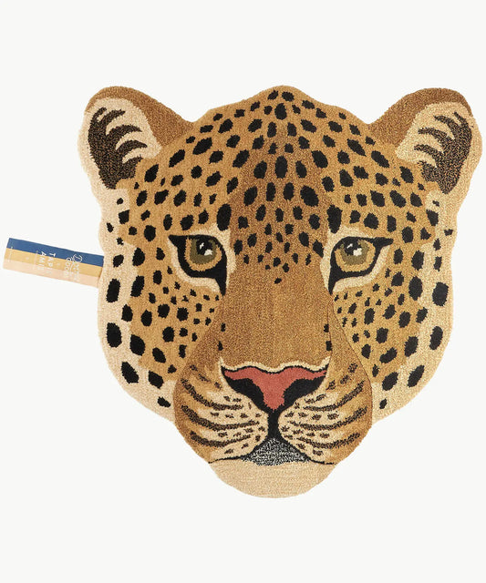 Tappeto testa di leopardo Himani – Doing Goods