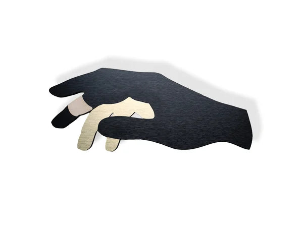 DES MAINS HABILES – SET DI 3 GANCI DA PARETE A FORMA DI MANO