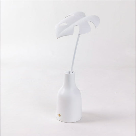 SELETTI Lampada Led Foglia 1 – Lampada Ricaricabile da Tavolo Design Marcantonio