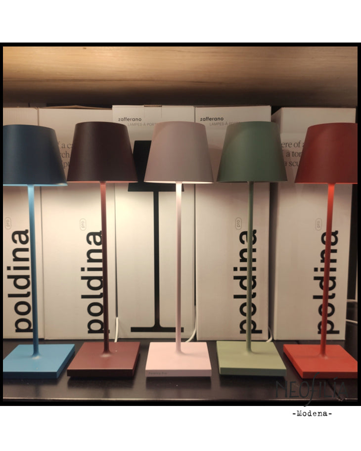 POLDINA PRO lampada da tavolo ricaricabile