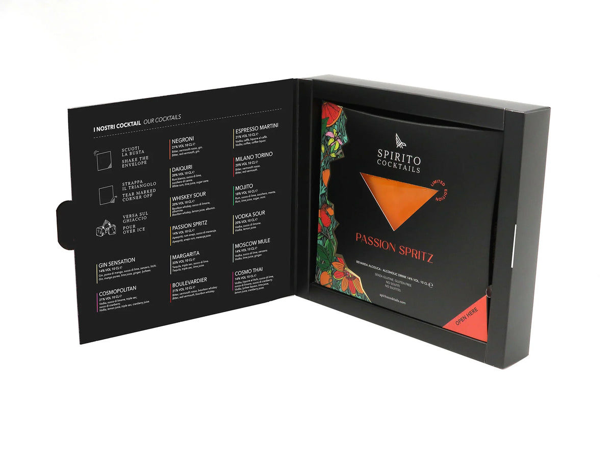 Presenter Spirito Cocktails – Box da 2 Cocktail Monogusto