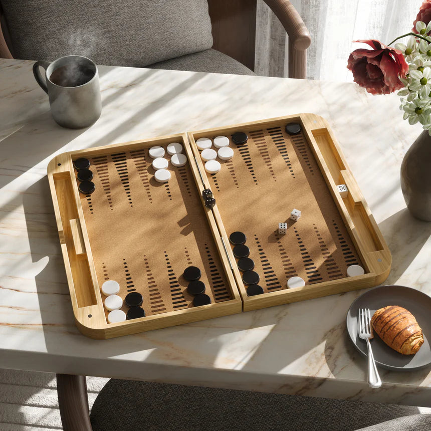 Blitz Backgammon – Set 2-in-1 da Tavolo