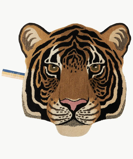 Tappeto testa di tigre Rajah Large – Doing Goods