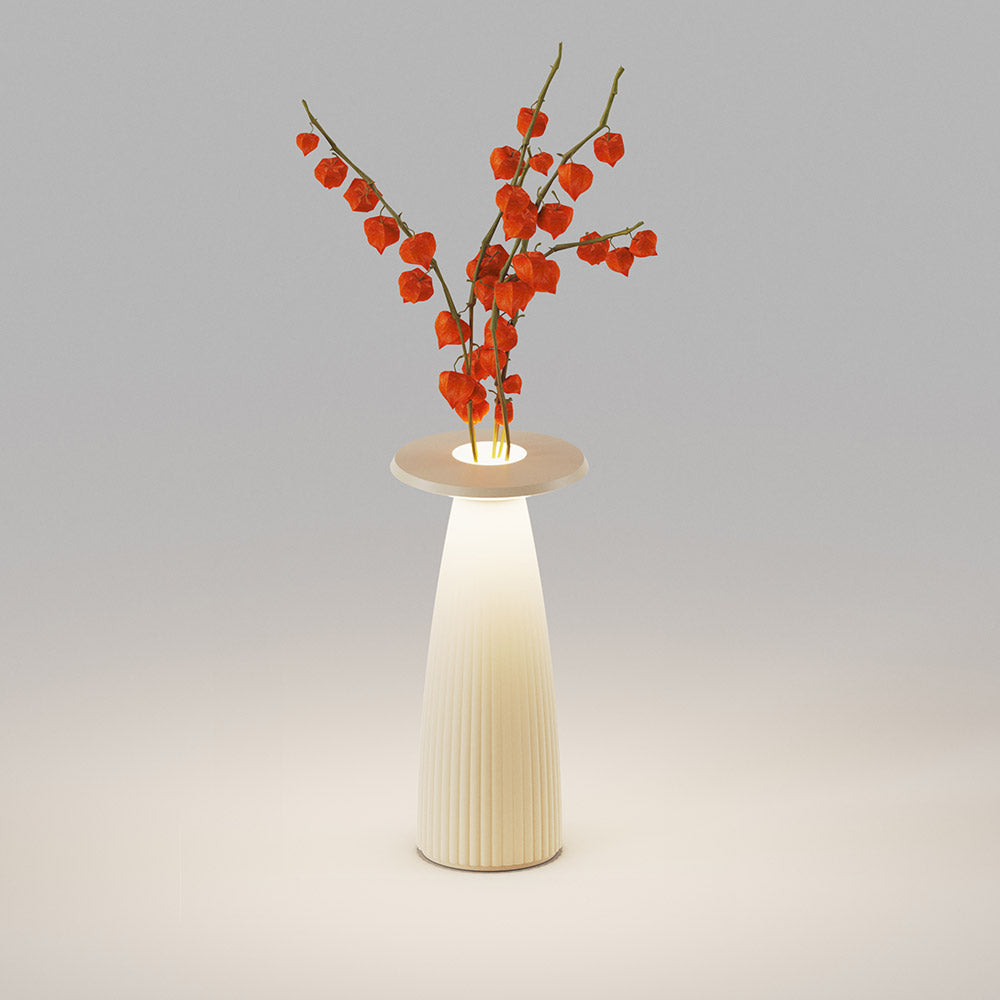 Lampada da tavolo ricaricabile Flora – Ubiqua
