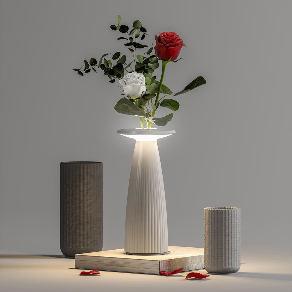 Lampada da tavolo ricaricabile Flora – Ubiqua