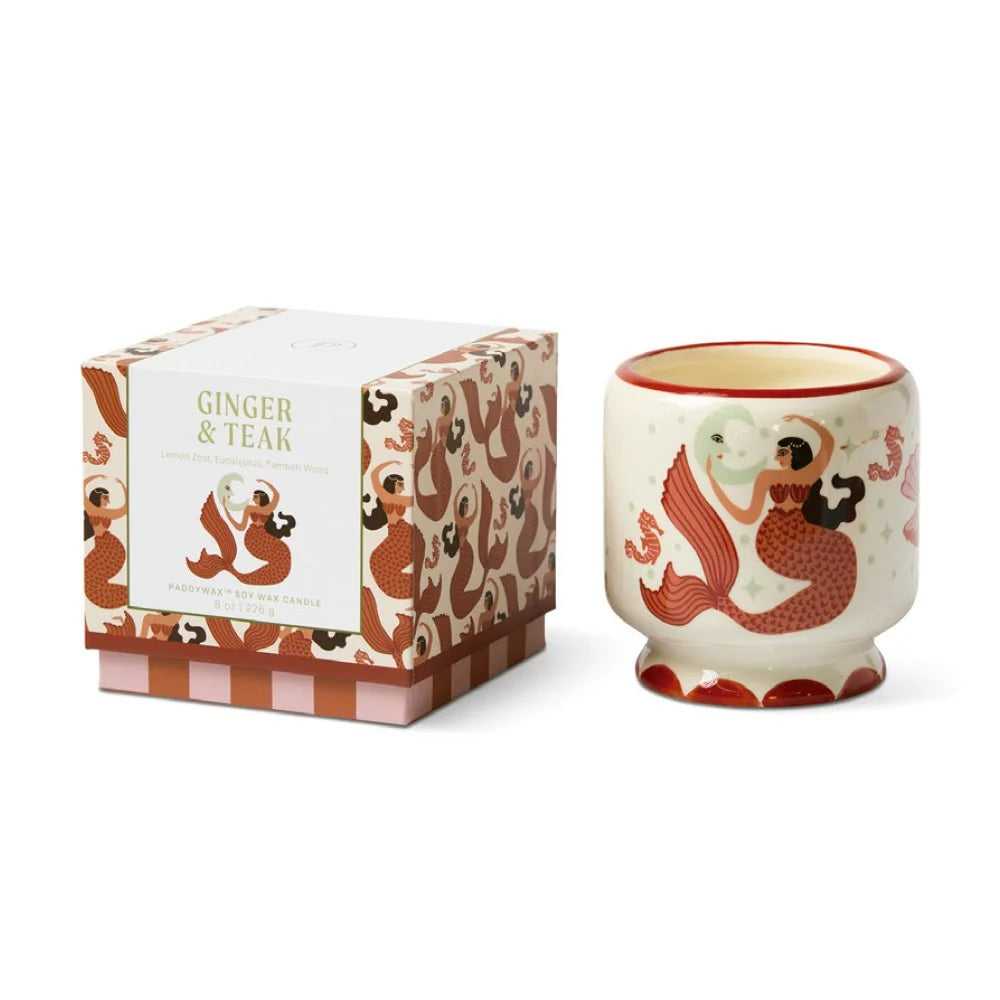 Candela Paddywax Sirena – Ginger & Teak