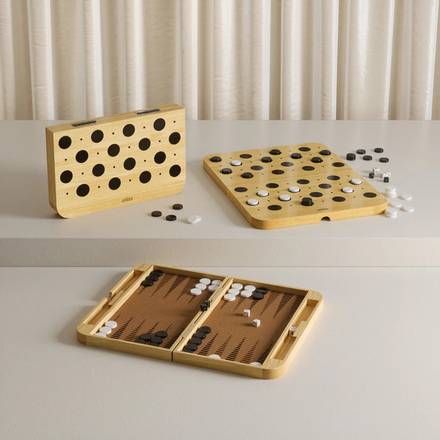 Blitz Backgammon – Set 2-in-1 da Tavolo